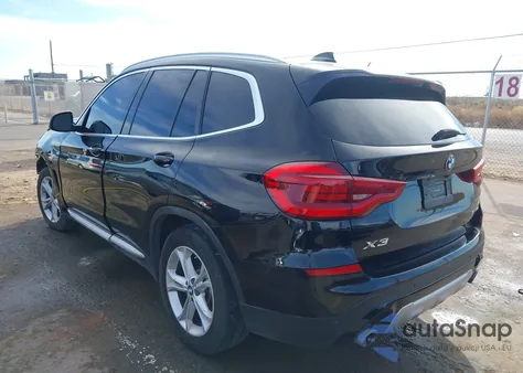 2020 BMW X3 Sdrive30I z USA, uszkodzony, nr VIN 5UXTY3C01LLE55253